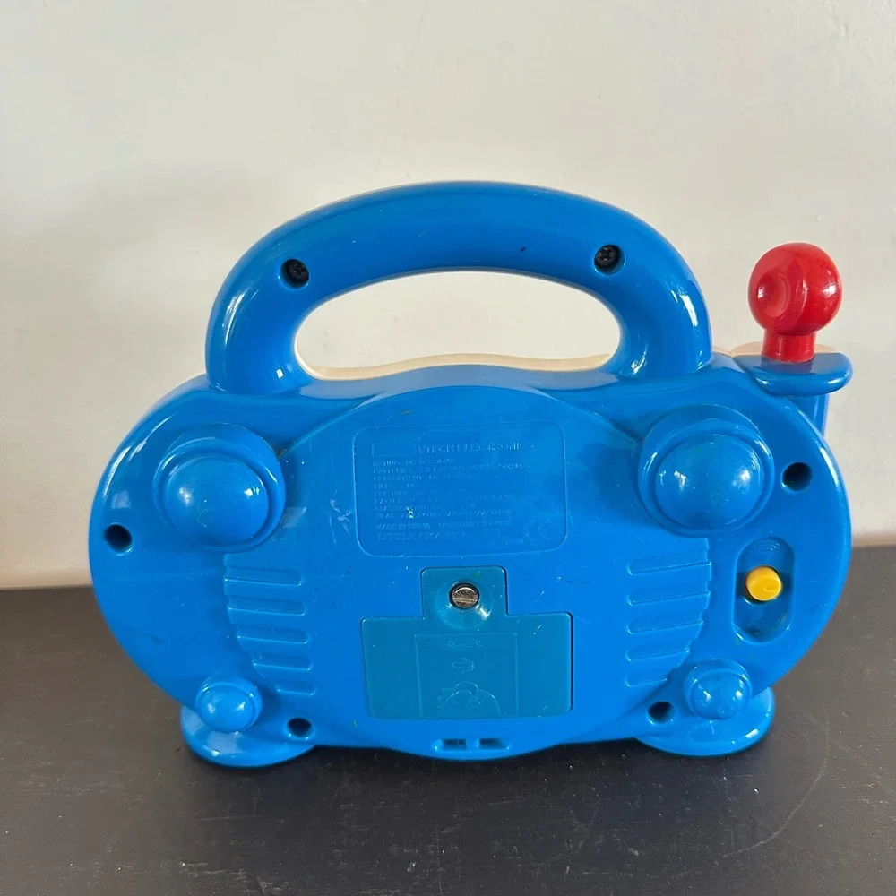 VTG VTech Little Smart Groovy Tunes Toddler Musical Boombox Toy Blue Cream 301